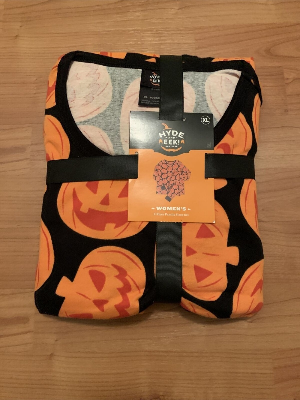 HYDE And EEK Women's 2-Piece Pajama Set Halloween Pumpkins Choose Your Size